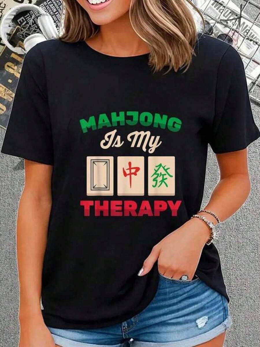 Women T-Shirts - Black - View 1