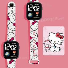 Relojes digitales  Stitch & Lio, relojes con estampado de acción de dibujos animados a la moda, relojes LED de Anime, relojes para niños, regalos de cumpleaños, juguetes - 1 Reloj-B - Ver 9