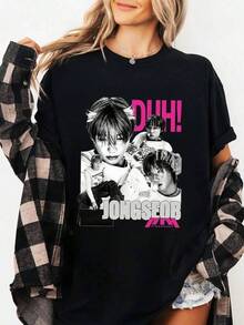 Women T-Shirts - Black - View 8