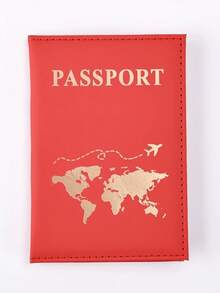 Multifunctional PU Leather Passport Holder, Waterproof Travel Wallet With Card Slots, Lightweight Document Organizer, Anti-Lost ID & Bank Card Protector, Minimalist Business/Travel Passport Cover, Large Capacity Couple Passport Holder - Multi-color B Style - View 12