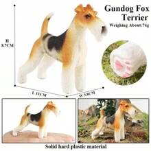 Oenux perro animales modelo Husky pastor alemán Rottweiler San Bernard figura de acción cachorro figuras PVC colección juguete chico regalo - Modelo de perro 2 - Ver 31