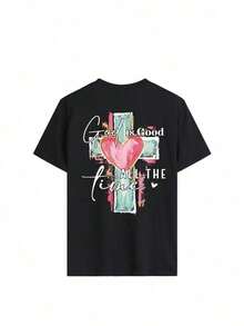 Women T-Shirts - Black - View 7