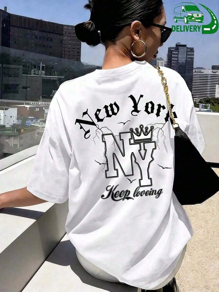 Playeras De Mujer ¡Novedad!Blusa De Manga Corta Para Mujer, DiseñO Liso, Ideal Para Estar En Casa O Para Uso Casual.Oferta Por Tiempo Limitado.Preciosa Blusa, CóModa Y De Largo Regular.Lavable A MáQuina.