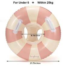 Juguetes inflables al aire libre para anillo de natación, asiento flotante para piscina, tubo de natación, círculo de natación, juguetes de Fiesta EN LA Piscina en la playa - asiento naranja - Ver 8