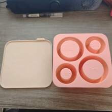 Bộ 4 khuôn làm đá bằng silicon tái sử dụng kèm nắp, phù hợp với cốc 20oz, 30oz, 40oz, thích hợp cho mùa tựu trường. - Nhiều màu - Xem 10