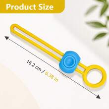 10PCS Colorful Reusable Bag Clips – Food Storage & Snack Sealing Clips For Kitchen Organization - 1 - View 6