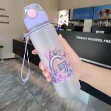 1pc 700ml 26 Letter Water Bottle, Fun And Interesting, Can Be Assembled Into Different Words And Names, Leak-Proof, Enjoy The Fun Of The Water Bottle While Drinking, Suitable For Birthday Gifts, Holiday Gifts, Mother's Day Gifts, Children's Day Gifts - Multicolor - View 19