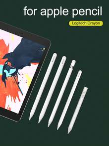 Eight Nibs Packed In A Transparent Box. Replacement Tip Compatible With Apple Pencil 1st/2nd Generation Stylus Nib Special Tip For IPad Stylus Capacitive Pen - White - View 4