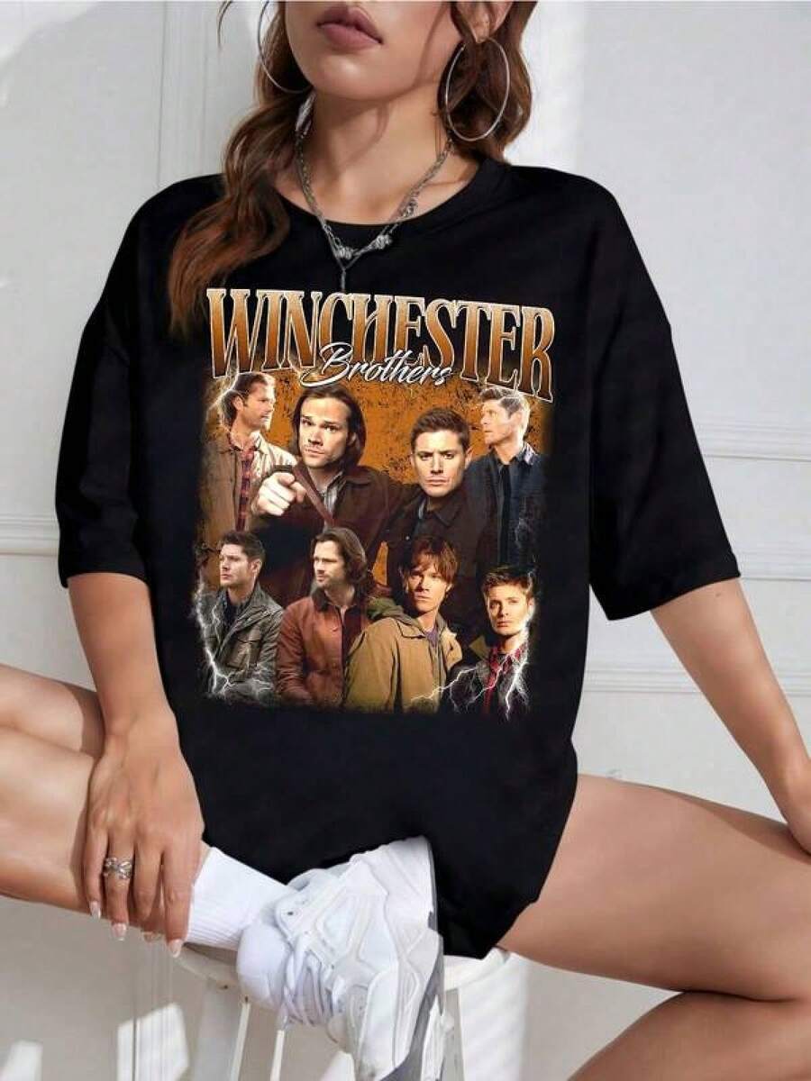 Women T-Shirts - Black - View 1