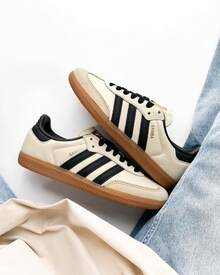 Adidas Samba OG Cream White Sand Strata (Women's) - Lớp kem - Xem 2