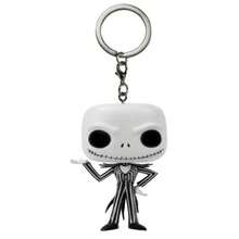 1pc Popular Christmas Eve Horror Peripheral Skeleton Jack Q-Version Keychain Pendant Collection Gift - Multicolor - View 5