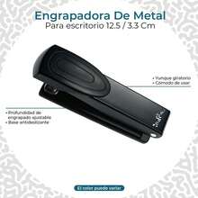 Indra Metal Stapler For Desktop 12.5 / 3.3 Cm - Single Piece - View 3