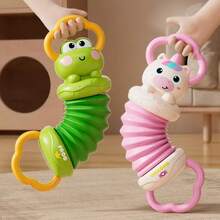 Infant Accordion Toy, Cute Animal Shape Easy To Grip, Baby Gift - Multicolor - View 1