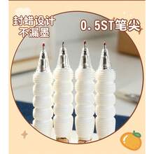 Bút bi gel hình chuột lang nước dễ thương, ngòi 0.5mm, mực đen, tay cầm mềm, thân nhựa, viết trơn tru, lý tưởng cho học sinh và văn phòng phẩm, lựa chọn quà tặng hoàn hảo, bút dễ thương, đồ dùng thiết yếu cho năm học mới, đồ dùng văn phòng phẩm. - Kapibala - Xem 6