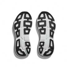 Men's HOKA Bondi 9 Black/Vermillion (1162011-BKVR) - Black - View 6