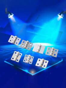 Bản lề thép không gỉ 304 chịu lực cao, phụ kiện thân tủ và hộp cửa trượt. - B - Xem 6