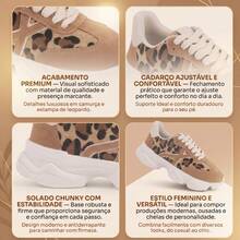 Women's Modern Platform Sneakers, Comfortable For Everyday Casual Wear, Stylish, Vacation, Lace-Up, Party, Office, Outdoor - 盎司 - 查看 4