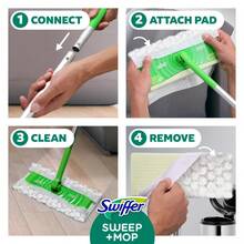 Sweep & Mop Starter Kit - 9ct: Multi-Surface Cleaning Tools, Plastic Material - 1 - Xem 9