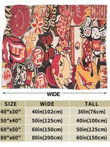 Florida State Merch Seminoles Throw Blanket Warm Blankets Breathable Air Conditioner Blanket For Car Classic Outdoor Blankets For Picnic For All Season - màu đen - Xem 8