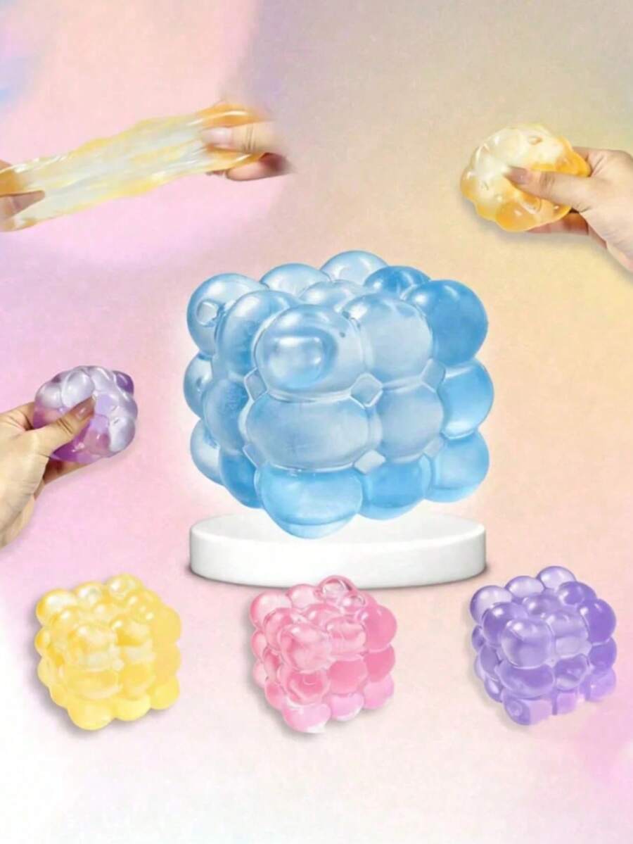 1pc Random Delivery Malt Squeeze Toy, Cheese Squishy, Squishy Dumpling, Fidget Toy, Squishy - Maltose Squeezable - View 1