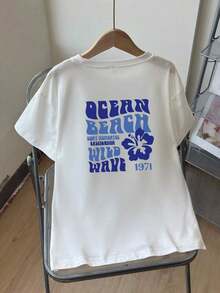 Dam-T-shirts - Svart - Visa 8