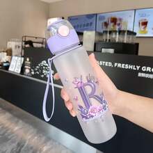 1pc 700ml 26 Letter Water Bottle, Fun And Interesting, Can Be Assembled Into Different Words And Names, Leak-Proof, Enjoy The Fun Of The Water Bottle While Drinking, Suitable For Birthday Gifts, Holiday Gifts, Mother's Day Gifts, Children's Day Gifts - Multicolor - View 20