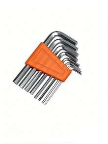 1 Set L-Shaped Wrench, Multi-Color Metric & Imperial L-Shaped Wrench Set, Hex Wrench Tool Kit, Portable - Multiple Styles - View 13