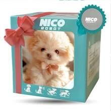 2025 Cachorro de peluche para caminar y ladrar, juguete eléctrico realista para mascotas con 10 sonidos, regalo de compañero para niños para Navidad de 3 años o más, mascota virtual - B - Ver 6
