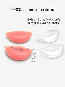 硅胶胸垫 - 柔软有弹性，增大聚拢小胸 - 彩色 - 查看 5