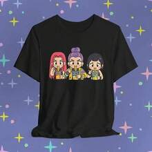 Women T-Shirts - Black - View 1
