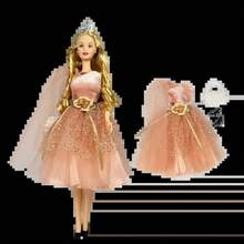 Múltiples atuendos elegantes, dulces y geniales para muñecas de 30 cm, escala 1/6, perfectos para accesorios de muñecas. - Juego de 5 piezas - Ver 3