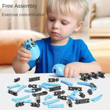 Robot móvil multiarticulado, maniquí de juguete impreso en 3D, figura de acción 13, Robot móvil de cuerpo completo, juguetes, regalos para niños - Conjunto negro - Ver 4