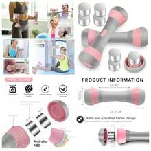 Strength Training Equipment Accessories - A-2x 2kg-pink - View 1