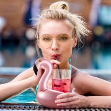 1pc/6pcs Floating Drink Holders For Pool, Suitable For Cans, Cups And Bottles - Fun Adult Pool Party Accessories - Inflatable Cup Holder - View 2
