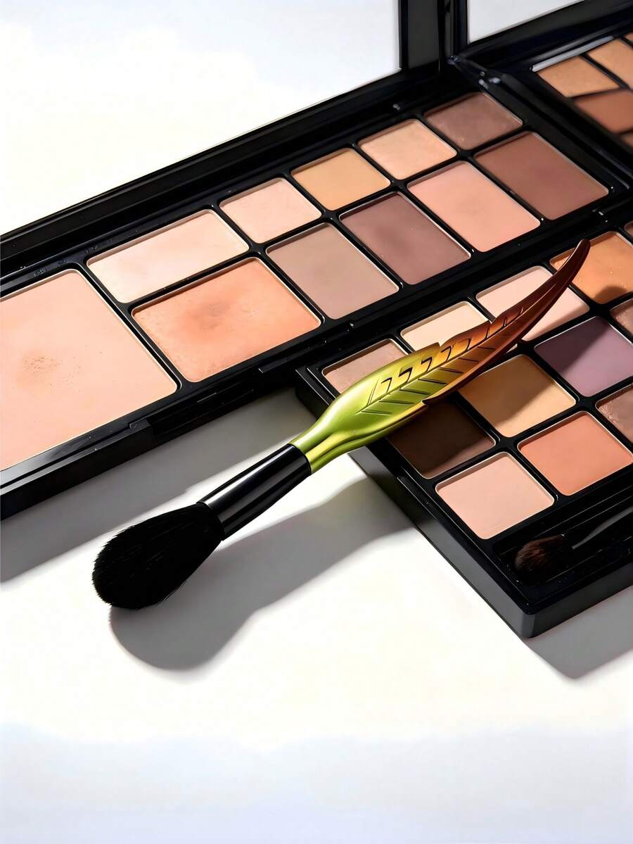 1 chiếc, cọ trang điểm, cọ highlight, cọ phấn má hồng, cọ đánh phấn phủ, cọ mỹ phẩm, cọ tán phấn, dụng cụ trang điểm, phù hợp với mọi loại da. - Nhiều màu - Xem 1