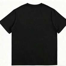 ropa de mujer Camisetas de verano para mujer Camiseta de fe cristiana para mujer - "Paid It All" con letras en negrita y diseño de cruz floral - Camiseta de manga corta suave y transpirable con cuello redondo para iglesia - Camiseta blanca con gráfico religioso adecuada para atuendo casual, ropa casual de primavera/otoño, lavable a máquina, 100% algodón, camisetas con gráficos para mujer, camisas de mujer - Negro - Ver 2