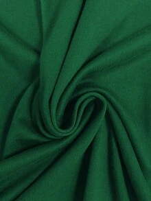 Camiseta con estampado de matemáticas, top casual de manga corta y cuello redondo, ropa de primavera/verano para mujer. - Verde - Ver 4