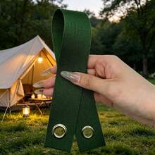 Tree Support Straps, Seedling Fixation Straps, Anti-Wind Fixation Straps, Outdoor Tree Support Straps With Metal Rings To Prevent Falling, Suitable For Garden And Yard - Multicolor - View 3