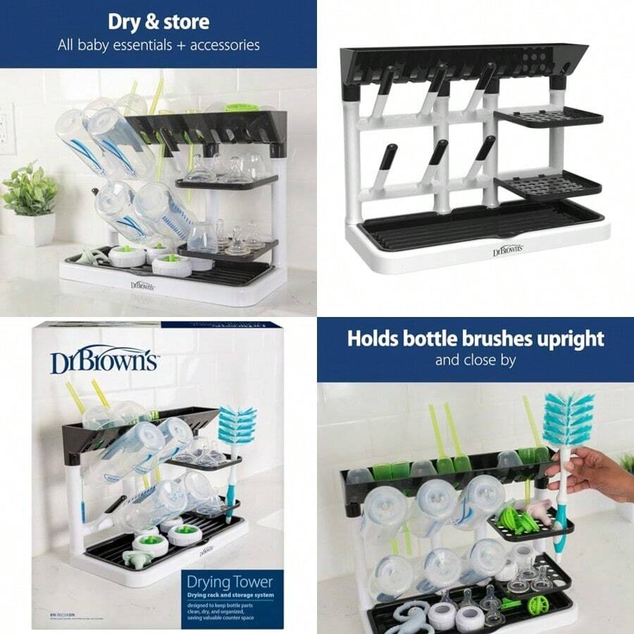 Drying Rack - أبيض وأسود - مشاهدة 1