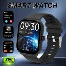 260mAh Full Touch High-Definition Fashionable Smart Watch With Wireless Calling (Dial, Answer), Abundant Watch Faces, Sports Monitoring, Message Notification, Multi-App Reminder, Compatible With Android And IOS Phones, Perfect Gift For Men - Multicolor - View 14