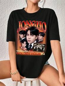 Women T-Shirts - Black - View 1