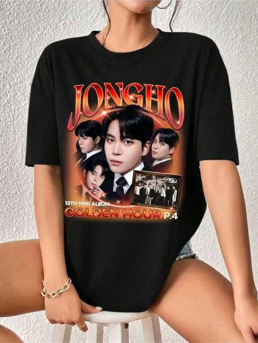 Women T-Shirts - Black - View 1