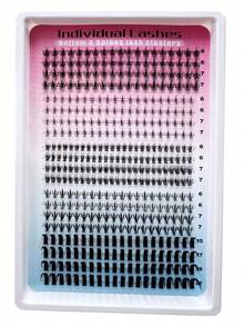 416pcs 5 Gaya Bulu Mata Pendek (Bottom Lash Clusters) Ekstensi Bulu Mata Manga (Manga Lash Clusters) Bulu Mata Berduri (Spike Lashes) Bulu Mata Individual (Individual Lashes) Bulu Mata Bawah Tipis Individual (Wispy Bottom Individual Lashes) 6-21mm Pita Alami (Natural Band Eyelash Clusters) Ekstensi Bulu Mata Bawah (Bottom Lash Extension) Oleh Calphdiar - C - View 10