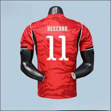 South Korea National Team Home Soccer Jersey - Customizable With Player Names & Numbers - 11號 - 查看 12