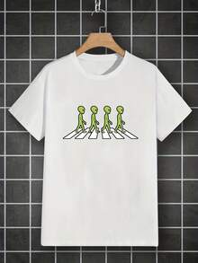 Men T-Shirts - White - View 6
