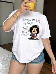 Blusa de manga corta para mujer, diseño liso, ideal para estar en casa o para uso casual. Oferta por tiempo limitado. Preciosa blusa, cómoda y de largo regular. Lavable a máquina. woman Todo tipo de impresiones, chaqueta, camiseta de cuello redondo, casual, para oficina, para viajar, muy popular, viento deportivo, estampado/patrón, camiseta de algodón 100%, camiseta casual, cómoda, suave, transpirable The latest popular bestseller - Blanco - Ver 6