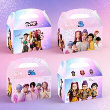 Hasbro K-POP限量版礼盒，高级卡通图案纸质礼盒，超级粉丝收藏派对用品。 - 彩色 - 查看 1