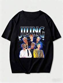 Dam-T-shirts - Svart - Visa 8