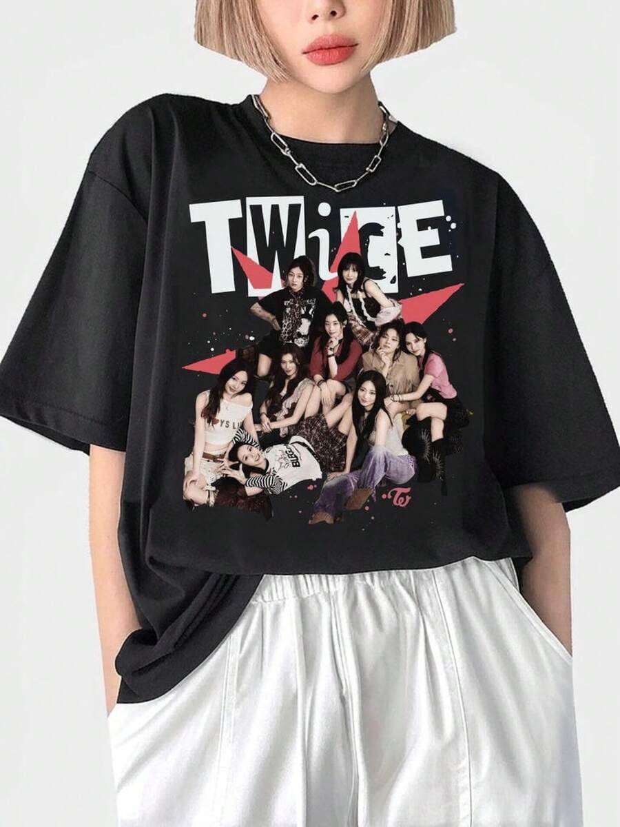 Women T-Shirts - Black - View 1