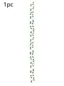 24/12/1pc Artificial Ivy Wreath, Artificial Ivy Leaves, Green Plants, Hanging Vines, Plant Leaf Wreath, Suitable For Home Garden Decor, Artificial Ivy, Artificial Plants, Rose, Decorative Style, Party And Holiday Decor, Bedroom Decor Accessories, Mother's Day Decor, Spring Decor, Valentine's Day Decor - Pothos - View 9